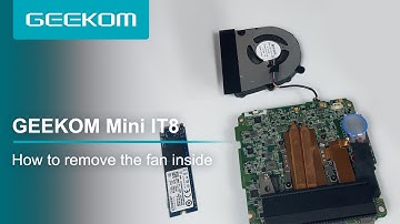 GEEKOM Mini IT8 l How to Remove the Fan From this Mini PC?