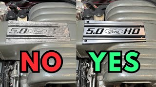 I Restored My 5.0 Intake Plaque. It Was SO EASY!!!