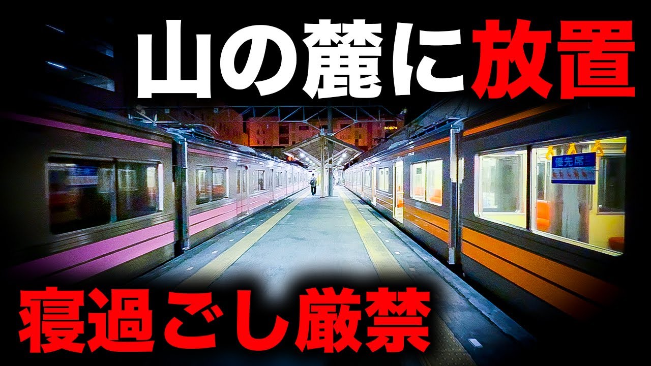 【野宿確定】あと一歩のところで地獄を見るなんとも歯痒い終電を乗り通してみた｜終電で終点に行ってみた#99
