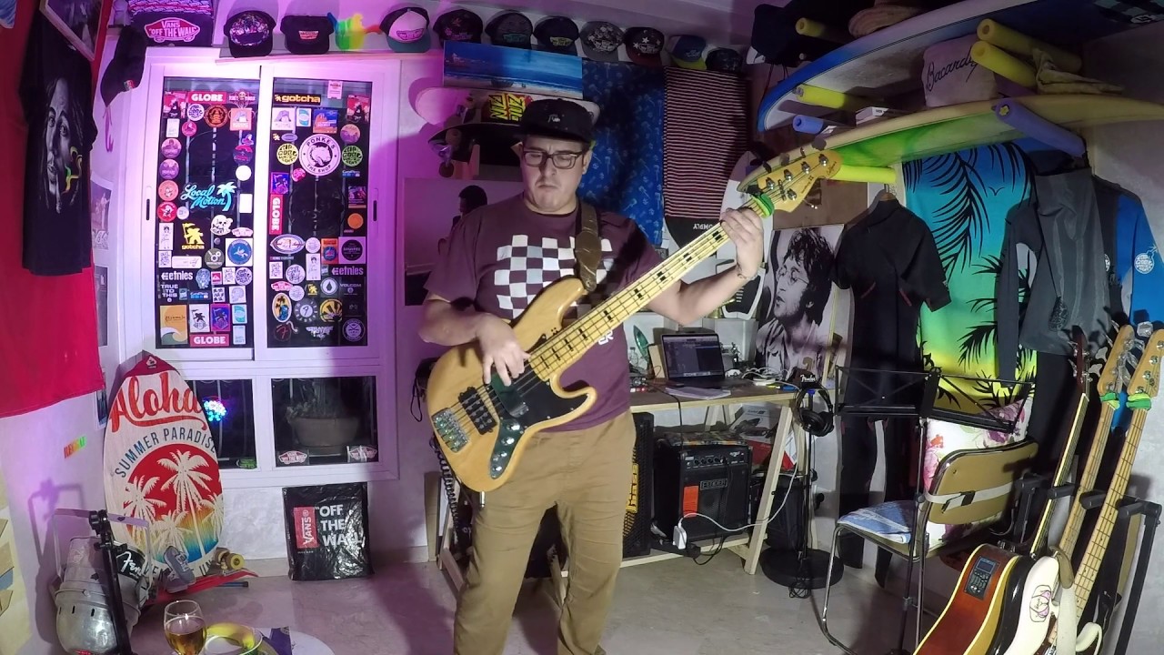 Barry White - Let The Music Play - Bass Surfandsun Cover