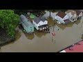 Westside of Barberton, Ohio floods June 17, 2019.