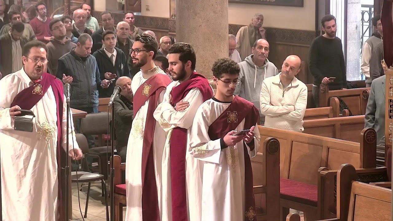 بث مباشر - صلاة القداس الالهي - الاثنين 9  مارس  2026 - كنيسة مارمرقس