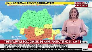 Cod Portocaliu De Vreme Severă. Frig Tare În Țară, Viscol La Munte