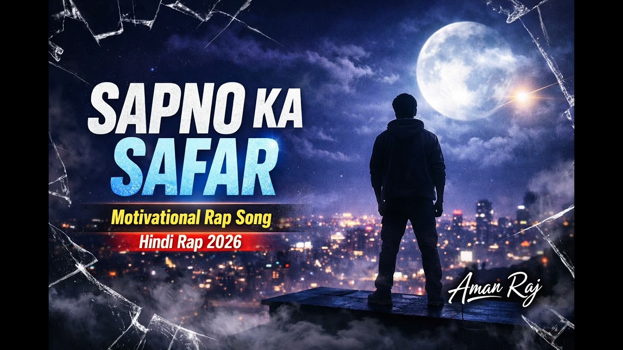 Sapno ka Safar #motivational rap song 😎😎#1million target 🎯