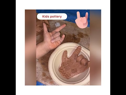    سفالگری برای بچه ها  