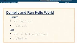 First Steps Compile & Run 2.4