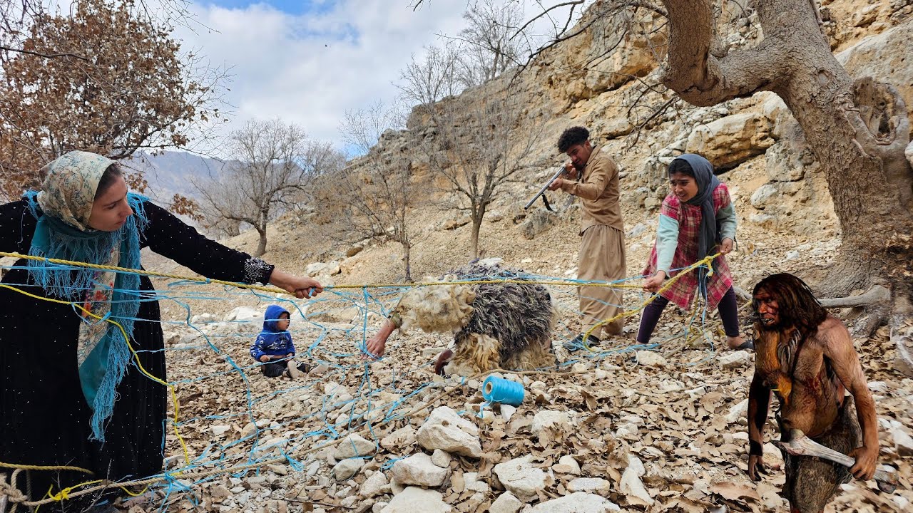 The great net that swallows the wild man: The shepherd's effort to ...