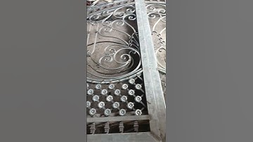 một bộ CỬA cổng sắt Mỹ thuật ba người làm/phúc thiên vlog 85