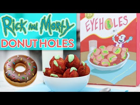 RICK AND MORTY DONUT EYEHOLES - NERDY NUMMIES
