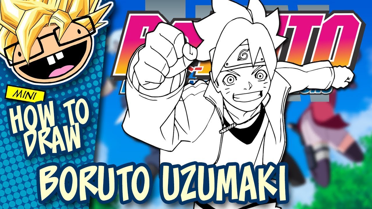 How to Draw BORUTO UZUMAKI (Boruto: Naruto Next Generations) | Narrated Easy Step-by-Step Tutorial - YouTube