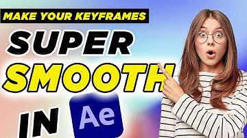 How to make your keyframes smooth in After Effects - After Effects animation -After Effects tutorial