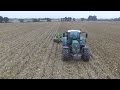 Semi de ble a la vole  fendt 724  valtra