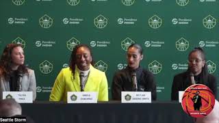 Nneka Ogwumike \& Skyler Diggins Smith on what they look to bring to the Seattle Storm in 2024