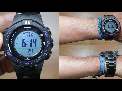 CASIO PROTREK PRW-3100YT-1 BAND UNBOXING - YouTube