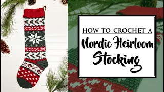 Nordic Heirloom Stocking