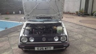 FOR SALE: 1987 VW Golf Gti Mk2 8v, genuine 87,000 miles, 2 previous owners... 1987 Volkswagen Gti For Sale