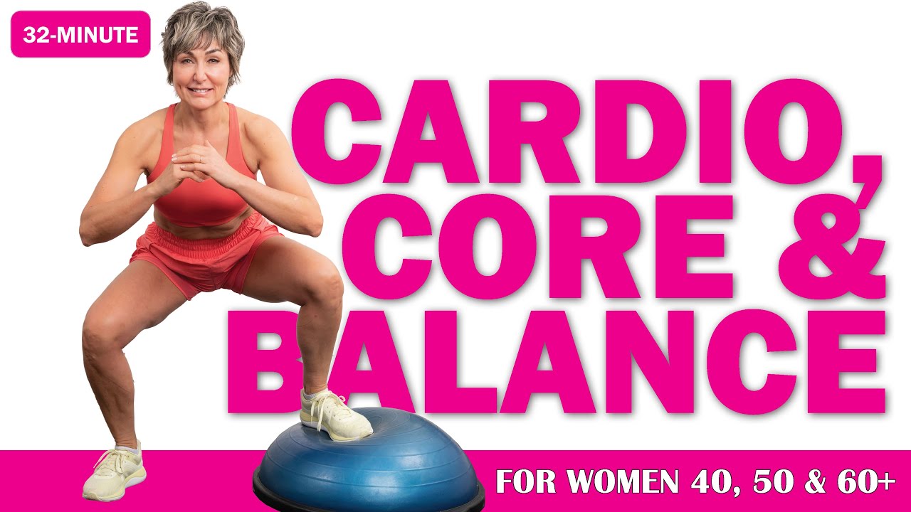 BOSU Ball Cardio Workout for Women Over 40