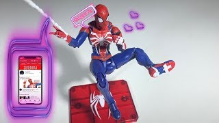 Японский Человек паук или Хот Тойс для бедных SH Figuarts Spider man PS4