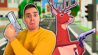 ПРЕКАРВАМ 1 ДЕН КАТО ЕЛЕН В DEER SIMULATOR!