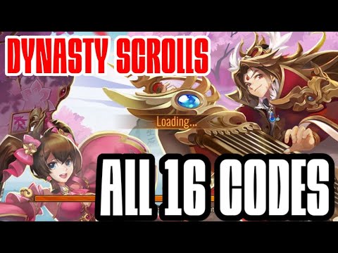 DYNASTY SCROLLS ALL 16 GIFT CODES 2021 I REDEEM CODES DYNASTY SCROLLS 2021