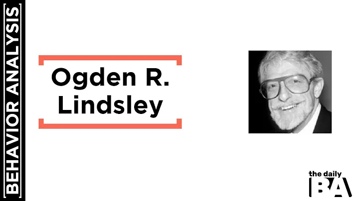 Ogden R. Lindsley | Precision Teaching & Behavior ...
