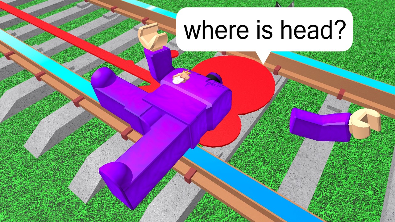 I Ragdoll into FASTEST Moving Train BUT it hits HARD