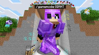 Minecraft Manhunt but i "secretly" used GIANT mode..