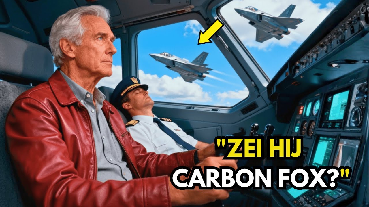 De oude man stond op uit stoel 14B en liep naar de cockpit. De Boeing 7CDC schokte, paniek gierde door de cabine. Kyle, de lead flight attendant, greep zijn arm. "Meneer, u mag hier niet zijn....