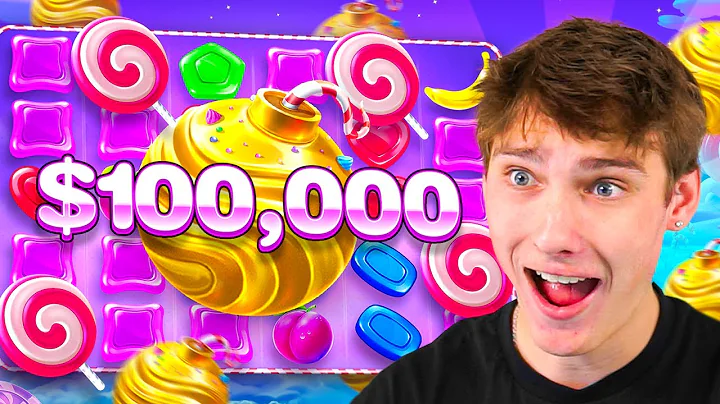 I Spun Into a $100,000 Sweet Bonanza Bonus And Ran It Up!