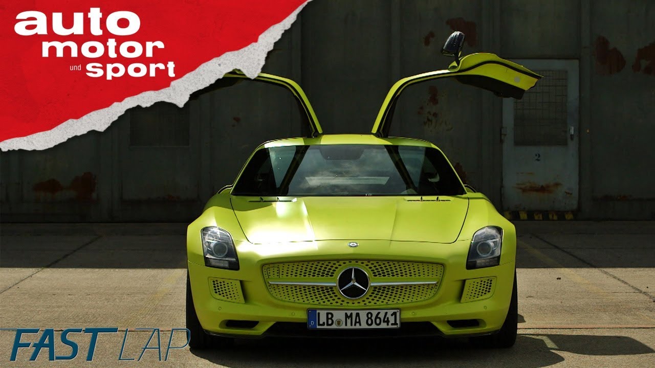 Mercedes Sls Electric Drive Hochspannung Bis Zur Ziellinie Fast Lap Auto Motor Und Sport