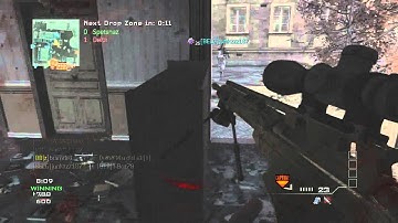 funny MW3 random 360 no-scope