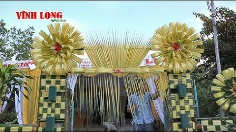 Cổng cưới miền quê