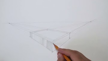 Drawing a Book in 2-Point Perspective