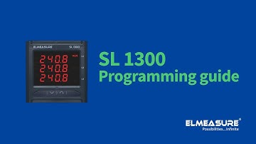 How to program SL 1300 | Basic meters | Hindi | Elmeasure