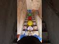 👣🎈💥Challenge the staircase obstacle course and pop the colorful balloons!#balloon