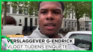 OPEN verslaggever G-endrick vlogt tijdens publieksenquête | TRENDING