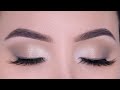 Soft Sparkly Glam Eye Makeup Tutorial | Holiday Makeup