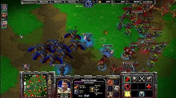 1 (Human) vs 11 Normal Computers AI (All Orc) | Warcraft 3 Reforged