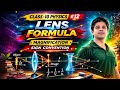 CLASS-10 PHYSICS #12  LENS FORMULA I MAGNIFICATION I SIGN CONVENTION 