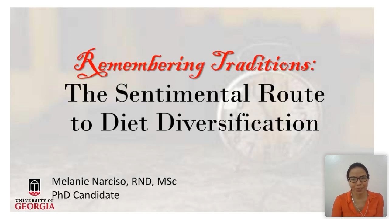 Sentimental Route to Diet Diversification, PAN Annual Convention 23 ...