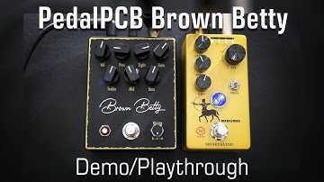 PedalPCB Brown Betty - Demo/Playthrough - Friedman BE-OD/Dirty Shirley Hybrid Pedal