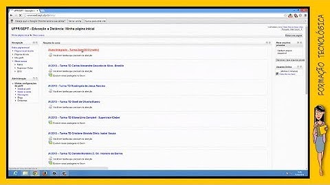 Formação Tecnológica - E-escola apresentação