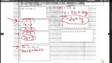 4.2 Simplifying Algebraic Expressions