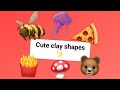 Cute emoji clays ✨#claycraft #diy #clayvideos #clayart #clay #fyp 