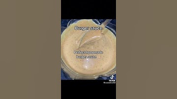Secret burger sauce recipe