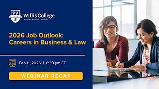 2026 Job Outlook: Careers in Business & Law| Willis College