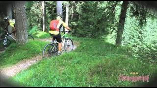 43 Mountainbike Spitzkehrentour in Südtirol Dolomiten, Singletrail