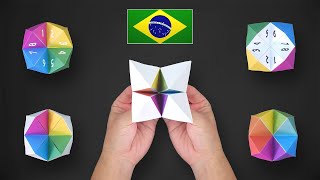 Origami: Jogo da Sorte - Instruções em Português BR