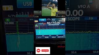 First QSO on 6M band VO1FOG on SSB 6 Meter Qso W4id