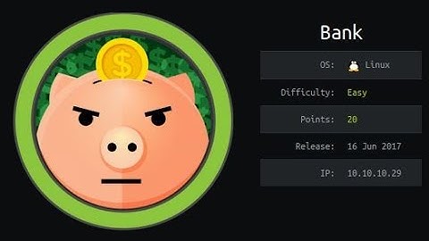 HackTheBox - Bank